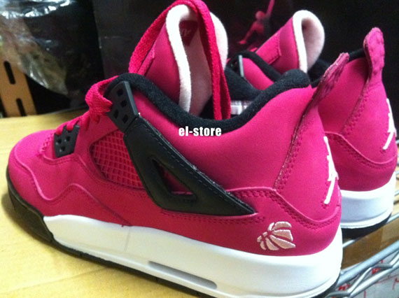 Air Jordan Iv Gs Voltage Cherry Sample On Ebay 2