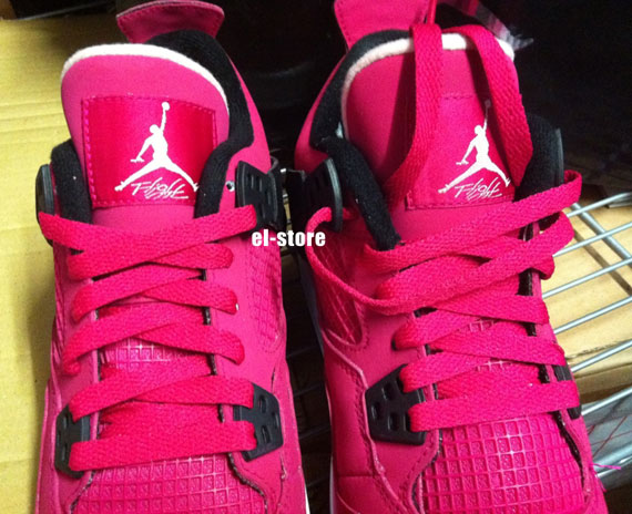 Air Jordan Iv Gs Voltage Cherry Sample On Ebay 3