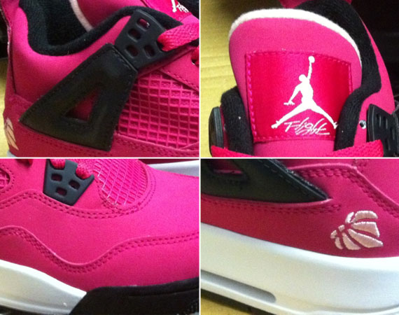 Air Jordan IV GS 'Voltage Cherry' - Sample on eBay