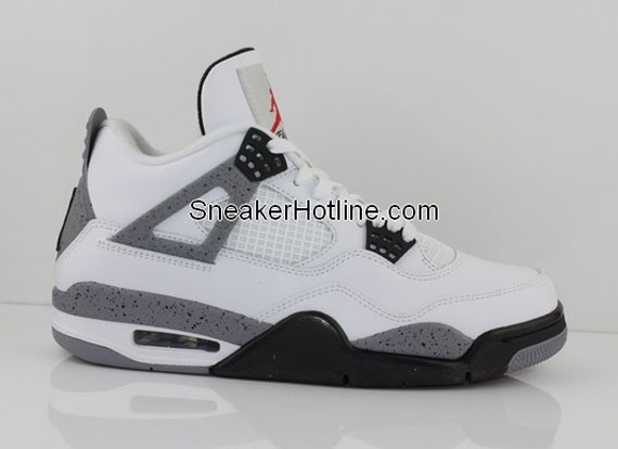 Air Jordan Iv White Cement New Photos 2