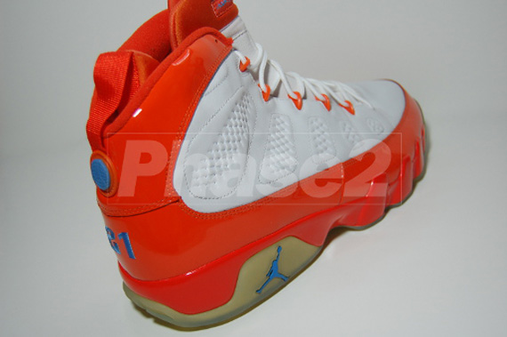 Air Jordan Ix Darius Miles Cavs Orange Clear 04