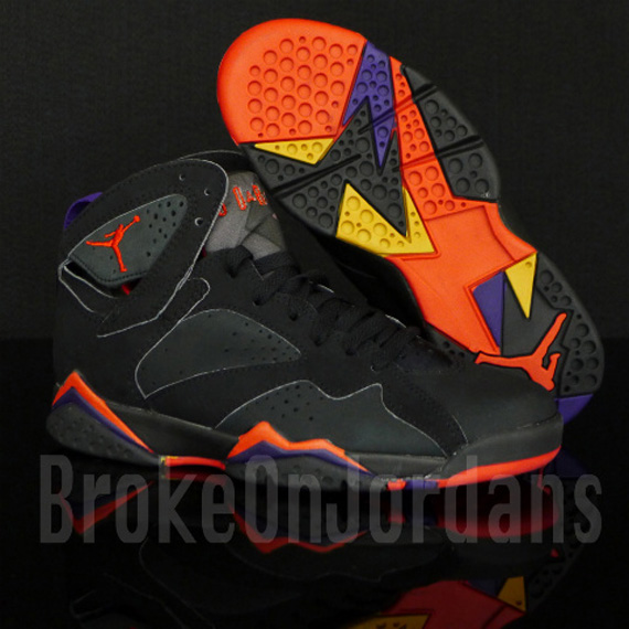 Air Jordan Vii Black True Red Raptors Og Pair On Ebay 02