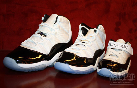 Air Jordan XI ‘Concord’ – Full Family Sizes