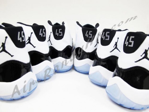 Air Jordan XI Retro ‘Concord’ – ’45’ Samples