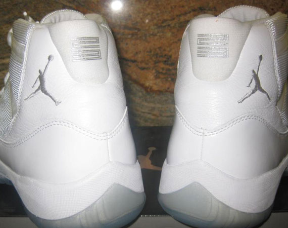 Air Jordan XI 'Silver Anniversary' - Jumpman Sample Edition on eBay