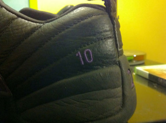 Air Jordan XII Low - Mike Bibby - Kings Away PE