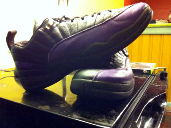 Air Jordan Xii Low Mike Bibby Kings Away Pe 3