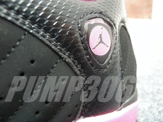 Air Jordan Xiv Gs Black Pink New Images 06