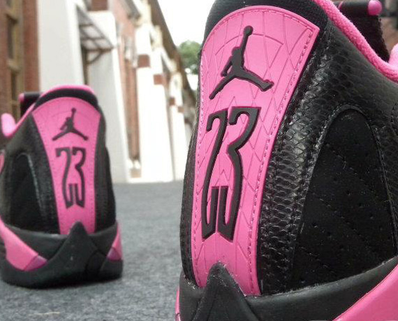 Air Jordan XIV GS - Black - Pink | New Images