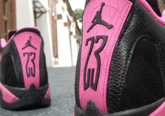 Air Jordan XIV GS – Black – Pink | New Images