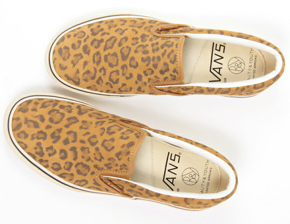 Beauty & Youth x Vans Slip-On ‘Leopard’