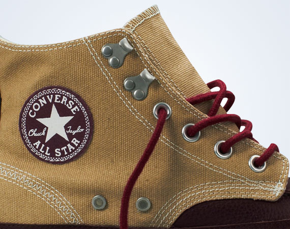 Converse All Star Coated Tan Brown 4