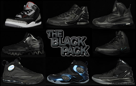 Foot Locker Kicksmas Black Friday Black Pack 1