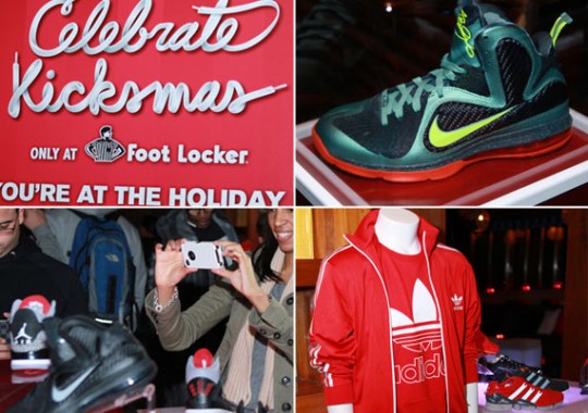 Foot Locker x Complex Kicksmas Event Recap