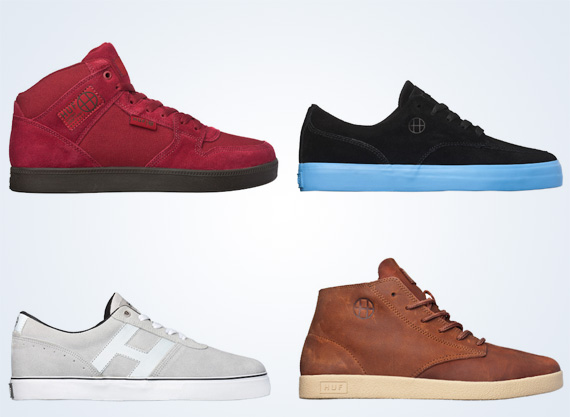 HUF Footwear Holiday 2011 Releases