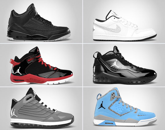 Jordan Brand December 2011 Footwear