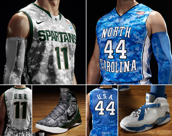 Jordan Brand/Nike Basketball 'Carrier Classic' Collection