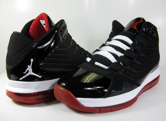 Jordan Big Ups Black Varsity Red Ebay 03