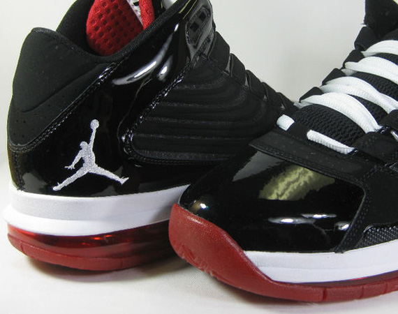 Jordan Big Ups – Black – White – Varsity Red