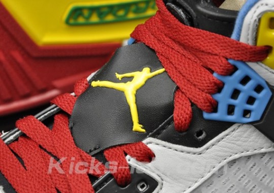 Jordan Spiz’ike – Neutral Grey – Varsity Maize – Sapphire Blue – Varsity Red