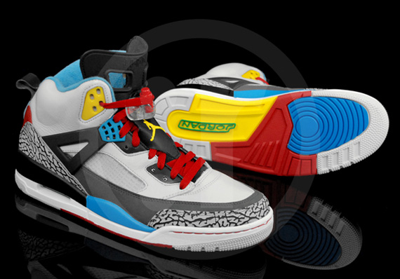 Jordan Spizike Neutral Grey Varsity Maize Dark Shadow Varsity Red 11