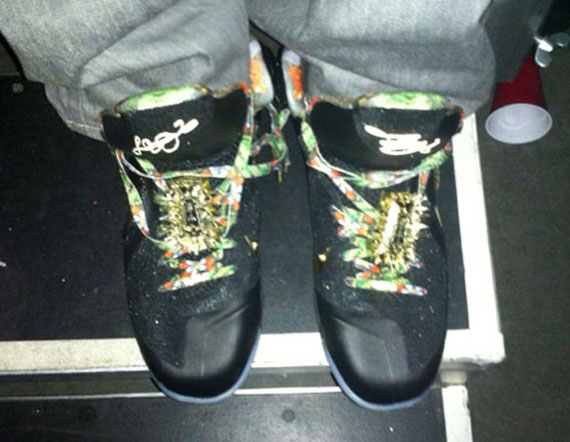 LeBron Wears ‘Watch the Throne’ Nike LeBron 9 to Watch the Throne Concert