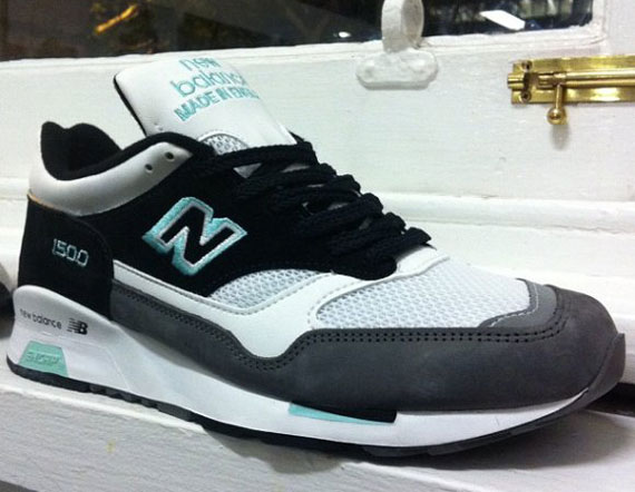 New Balance 1500 Black White Grey Mint 2012