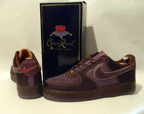 Nike Air Force 1 Bespoke ‘Crown Royal’ By Slovadon