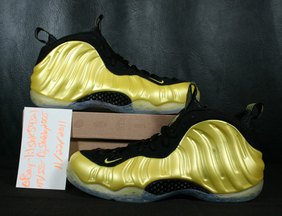 Nike Air Foamposite One Electrolime Sample On Ebay 11