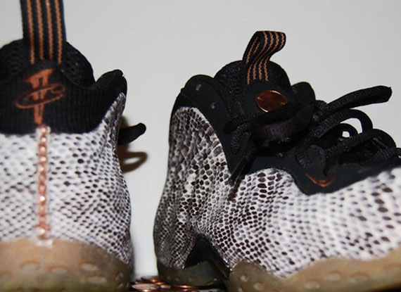 Nike Air Foamposite One 'Copperhead Snakeskin' Customs