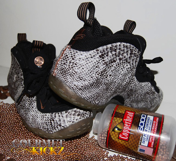 Nike Air Foamposite One Snakeskin Copperhead Custom 6