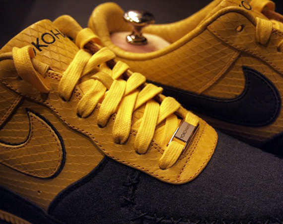 Nike Air Force 1 Bespoke 'Yokohama' By M.M.