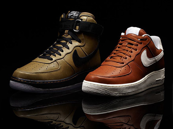 Nike Air Force 1 Id Premium Boot Leather 1