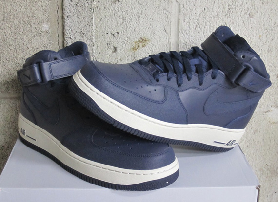 Nike Air Force 1 Mid Tec Tuff Navy 01