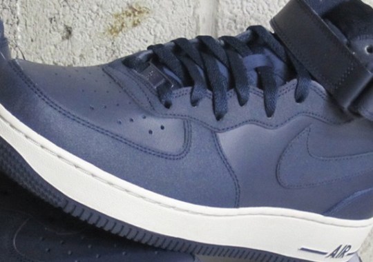 Nike Air Force 1 Mid ‘Tec Tuff’ – Obsidian – Light Bone