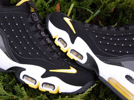 Nike Air Griffey Max Ii Black White Tour Yellow