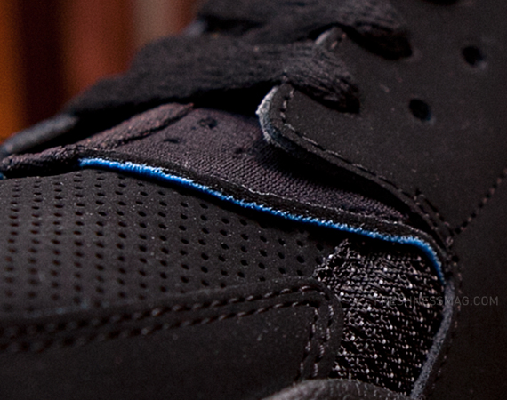 Nike Air Huarache Basketball 2012 Qs Black Italy Blue 05