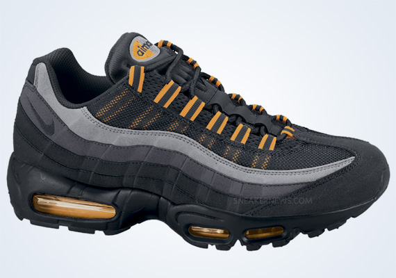 Nike Air Max 95 Black Anthracite Medium Grey 2