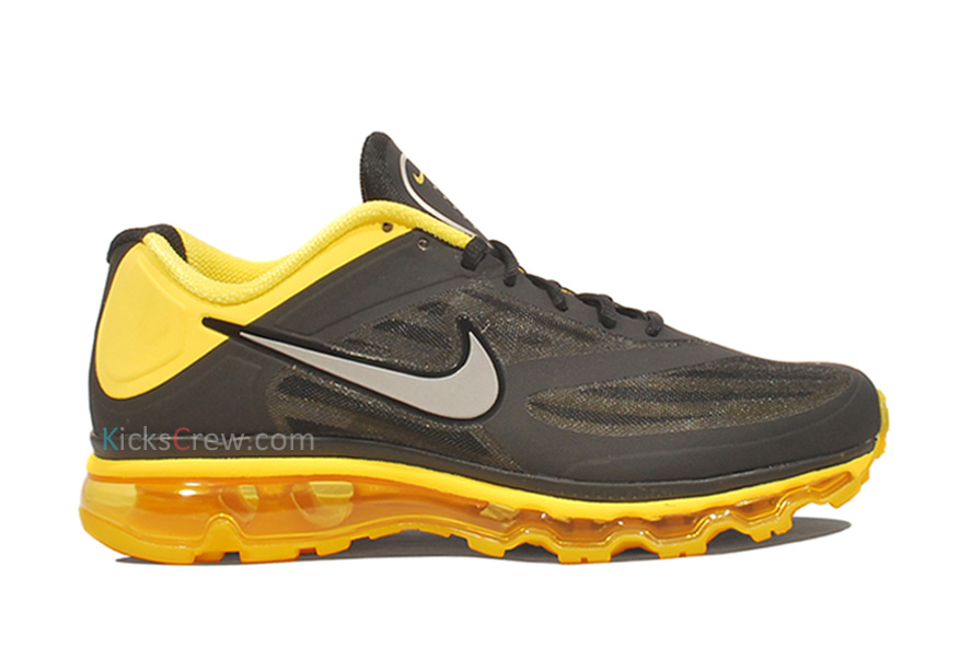 Nike Air Max Ultra Black Metsilver Tour Yellow 1