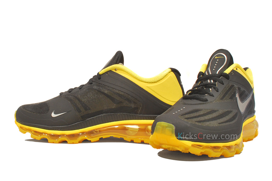 Nike Air Max Ultra Black Metsilver Tour Yellow 2