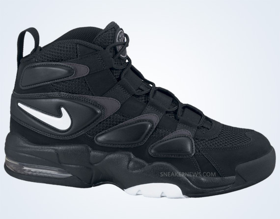 Nike Air Max Uptempo 2 Black White Dark Shadow 2