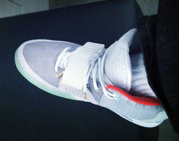 Nike Air Yeezy 2 Grey Red 2