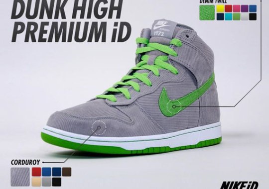 Nike Dunk High Premium iD – New Options