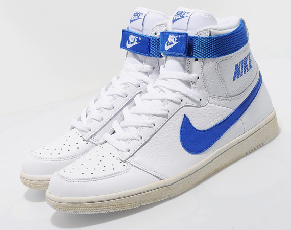 Nike Dynasty High Vintage White Royal Size 01