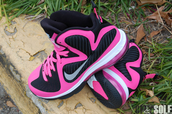 Nike Lebron 9 Gs Black Laser Pink A