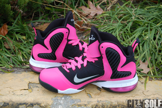 Nike Lebron 9 Gs Black Laser Pink B