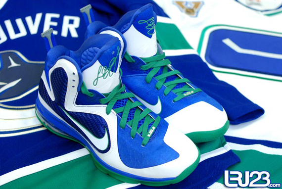 Nike Lebron 9 Id Vancouver Canucks 3