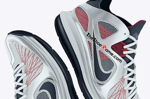 Nike LeBron 9 Low ‘USA’ – Grey – Blue – Red