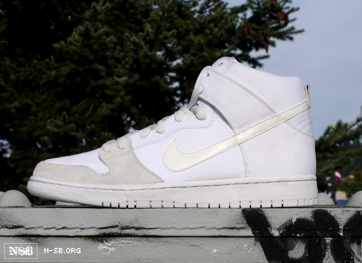 Nike Sb Dunk High White Metallic Summit Summer 2012 2