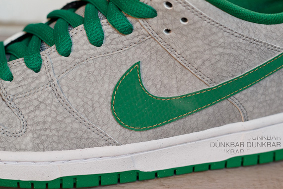 Nike Sb Dunk Low Matte Silver Green Summer 2012 3